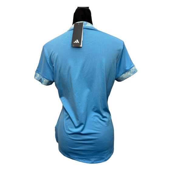 Adidas Ultimate 365 Printed Polo Shirt - Picture 3 of 11